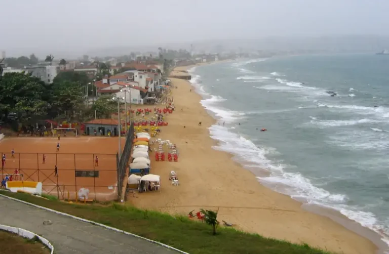 Praia da Boa Viagem em Salvador