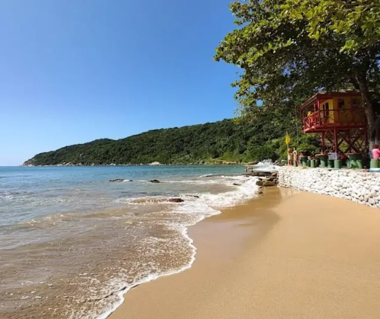 Praia da miseria em bombinhas sc