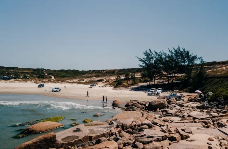 Praia do Gi em Laguna