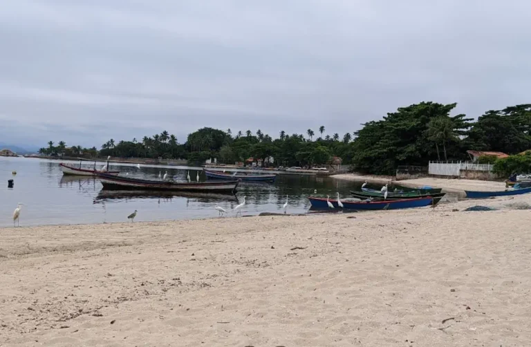 Praia de São Roque em Paquetá RJ
