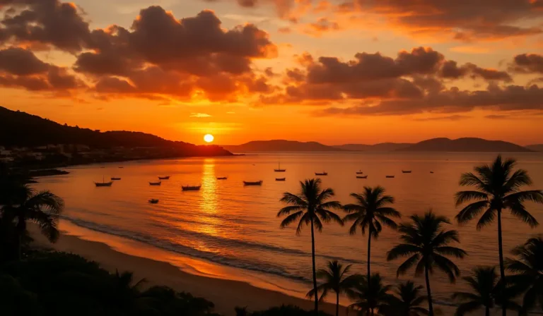 Onde ver o pôr do sol em Bombinhas SC: